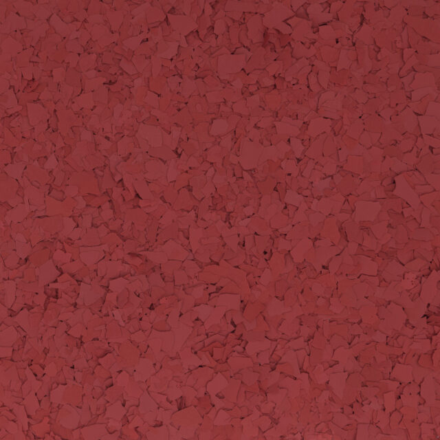 dark red floor flakes - Innovative Garage Flooring partial flake epoxy flooring