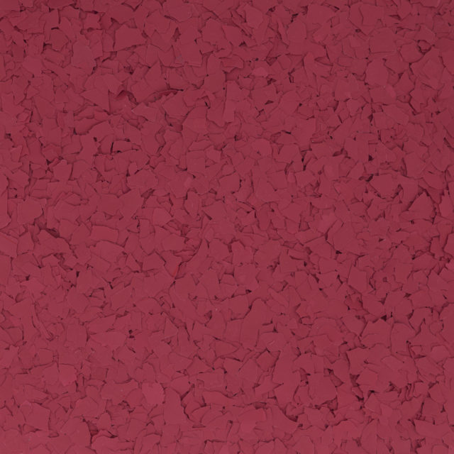 red floor flakes - Innovative Garage Flooring partial flake epoxy flooring