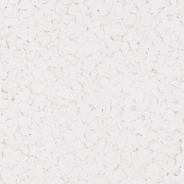 white floor flakes - Innovative Garage Flooring partial flake epoxy flooring